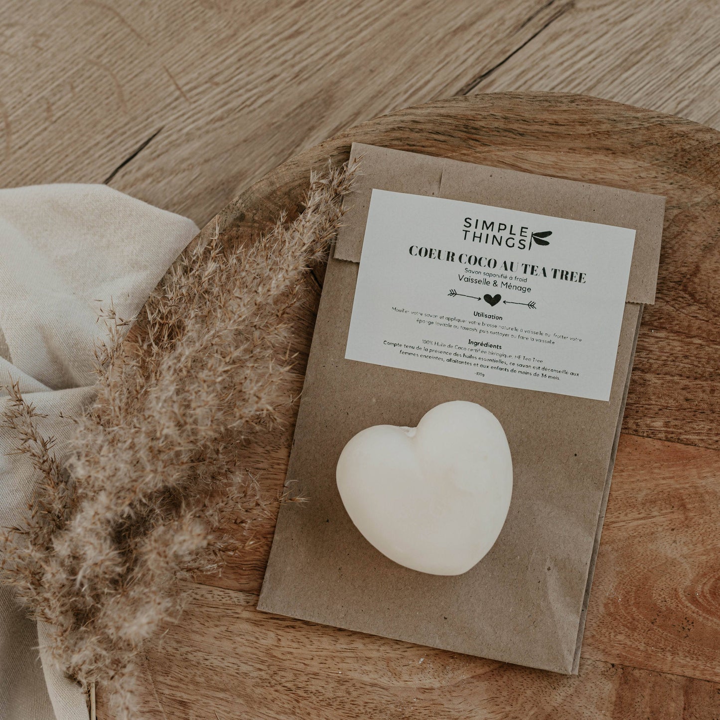 Huishoudzeep 100 gr | kokos & tea tree
