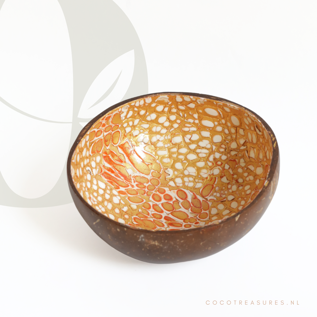Kom kokosnoot | Eggshell in 5 kleuren