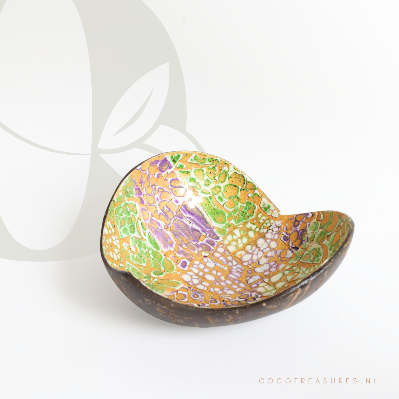 Schaaltje kokosnoot | Eggshell hart