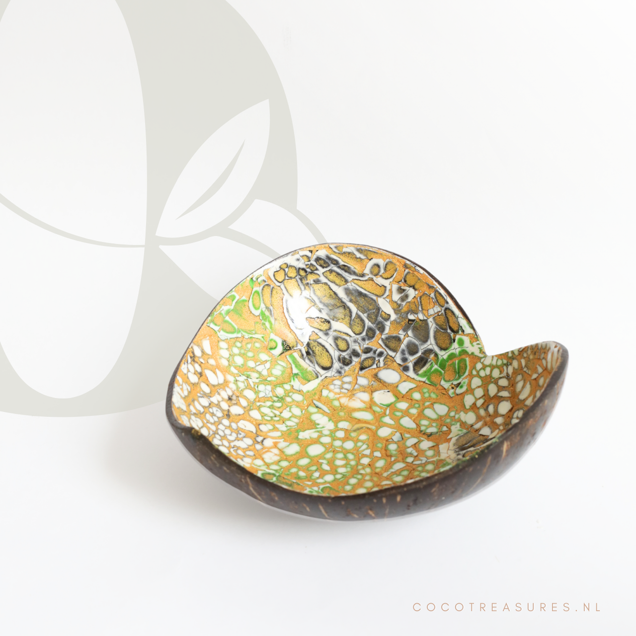 Schaaltje kokosnoot | Eggshell hart