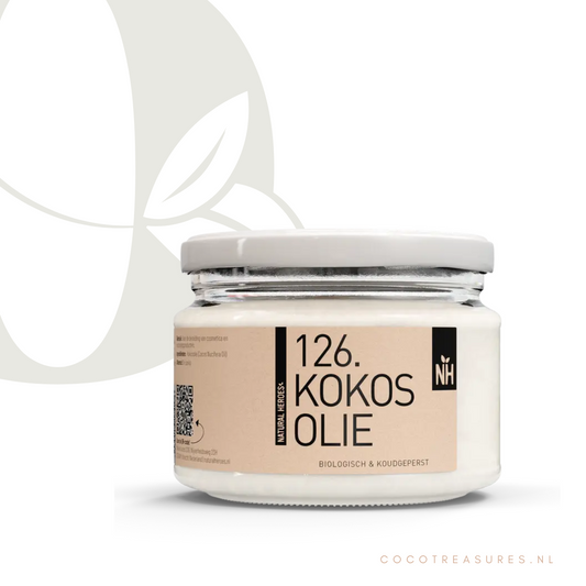 Kokosolie 250 ml | Biologisch & koudgeperst